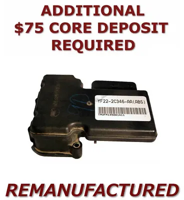 REMAN 1998-2000 Ford Windstar ABS Pump Control Module NO TRACTION >EXCHANGE< • $149